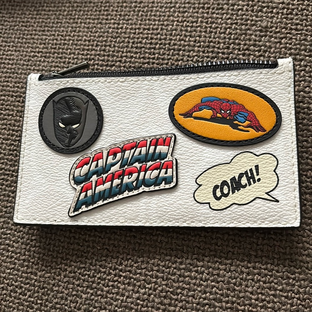 Retired Marvel Credit Card Holder/ Wallet from Coach NWT